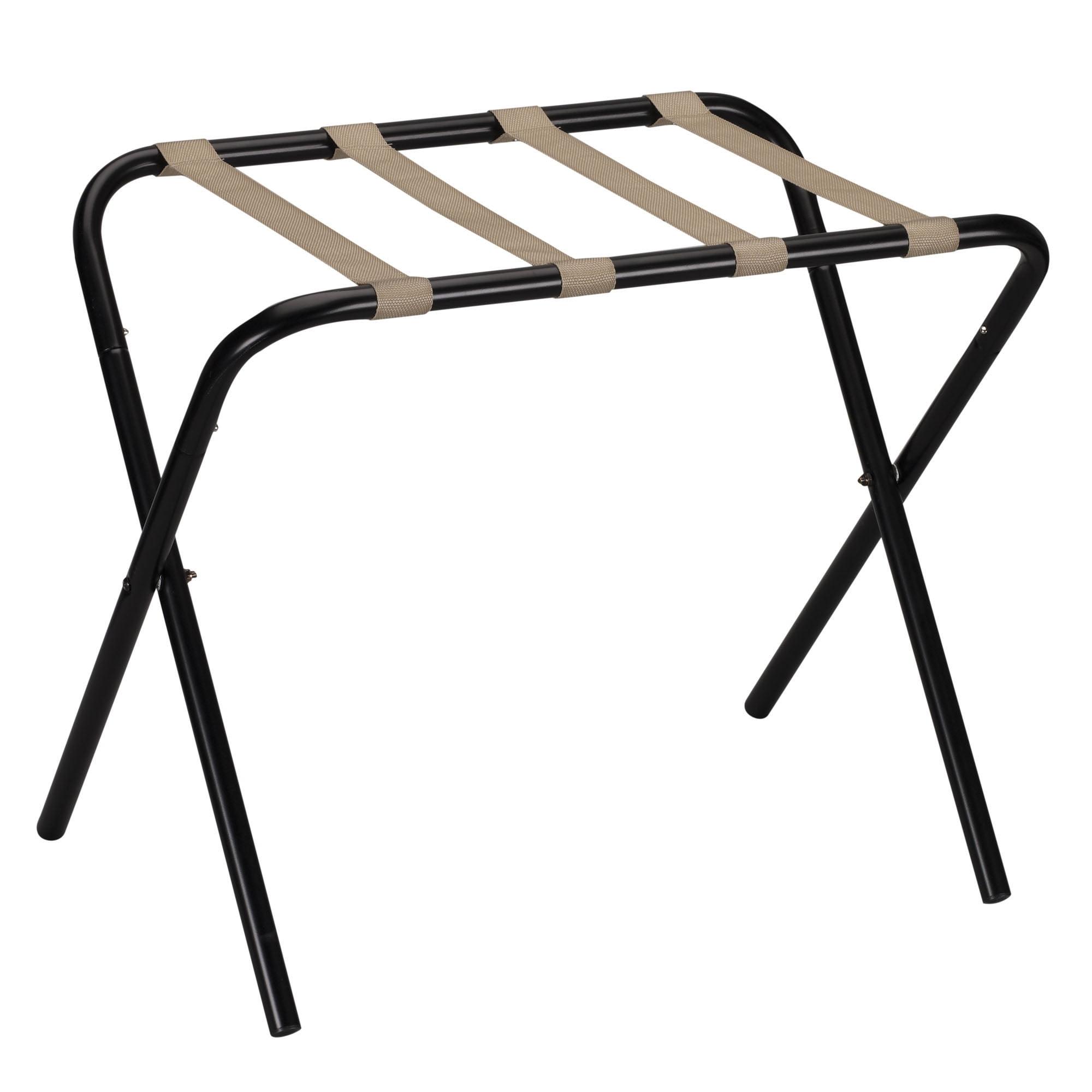 Household Essentials Folding Metal Luggage Rack
