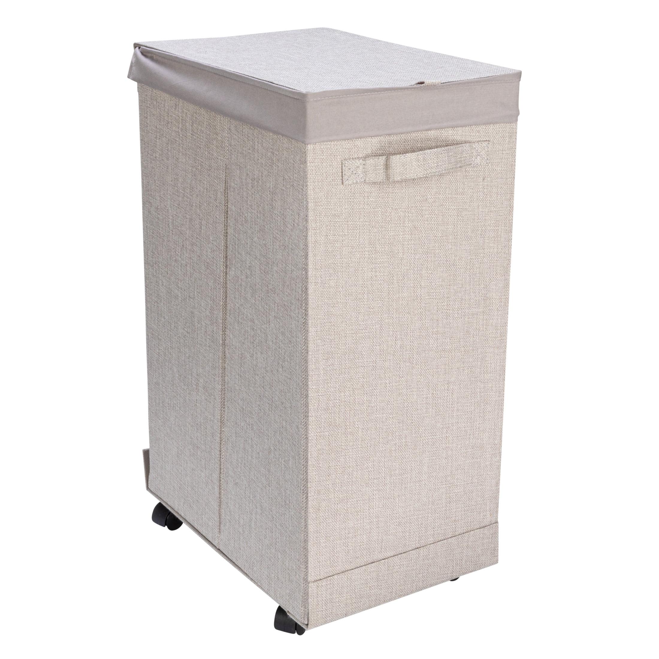 Rolling Laundry Hamper with Handles