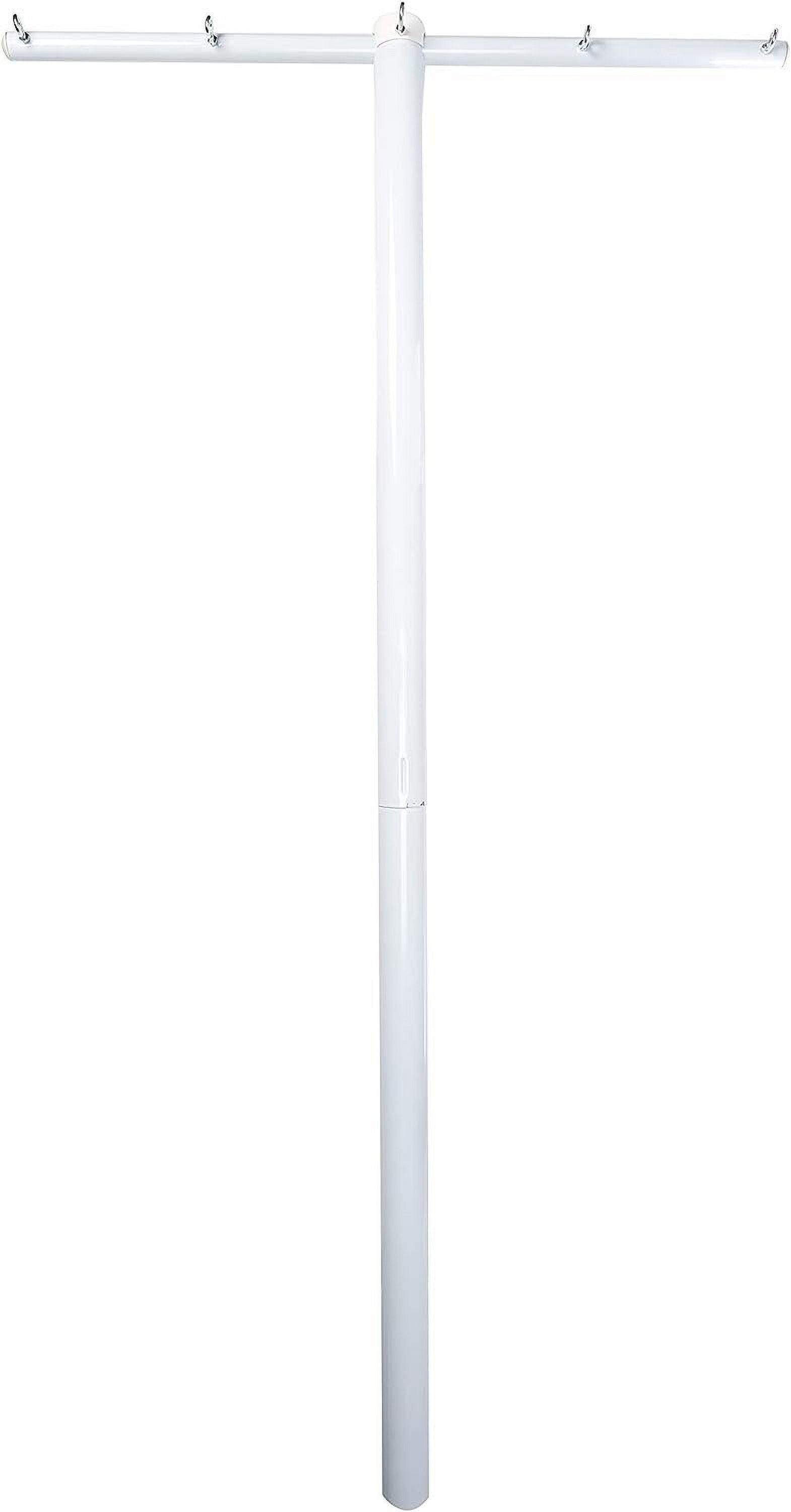 Rebrilliant Metal Clothesline Pole