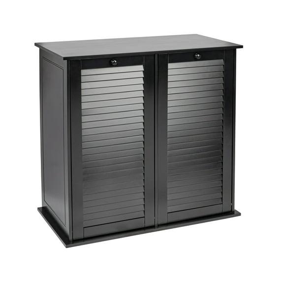 Tilt-out Cabinet Laundry Sorter with Shutter Front