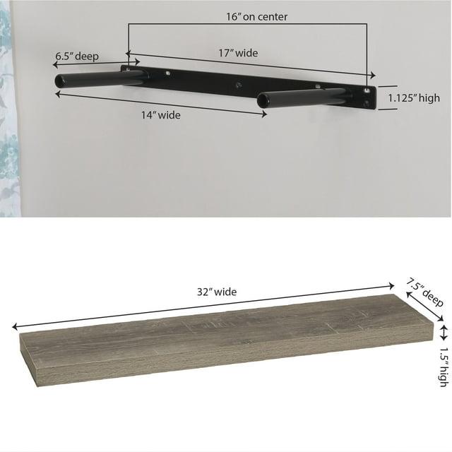 Ashwood Floating Shelf for Wall