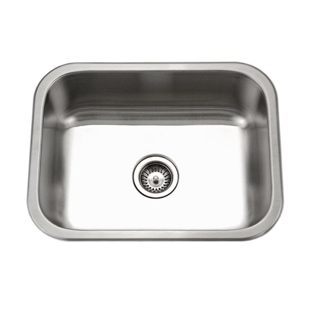 Elite 23.19'' L Undermount Single Bowl Stainless Steel Kitchen Sink