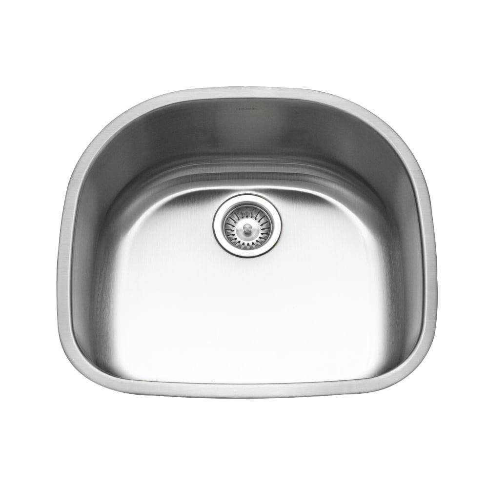 Medallion Designer 23.69'' L Undermount Single Bowl Stainless Steel Kitchen Sink