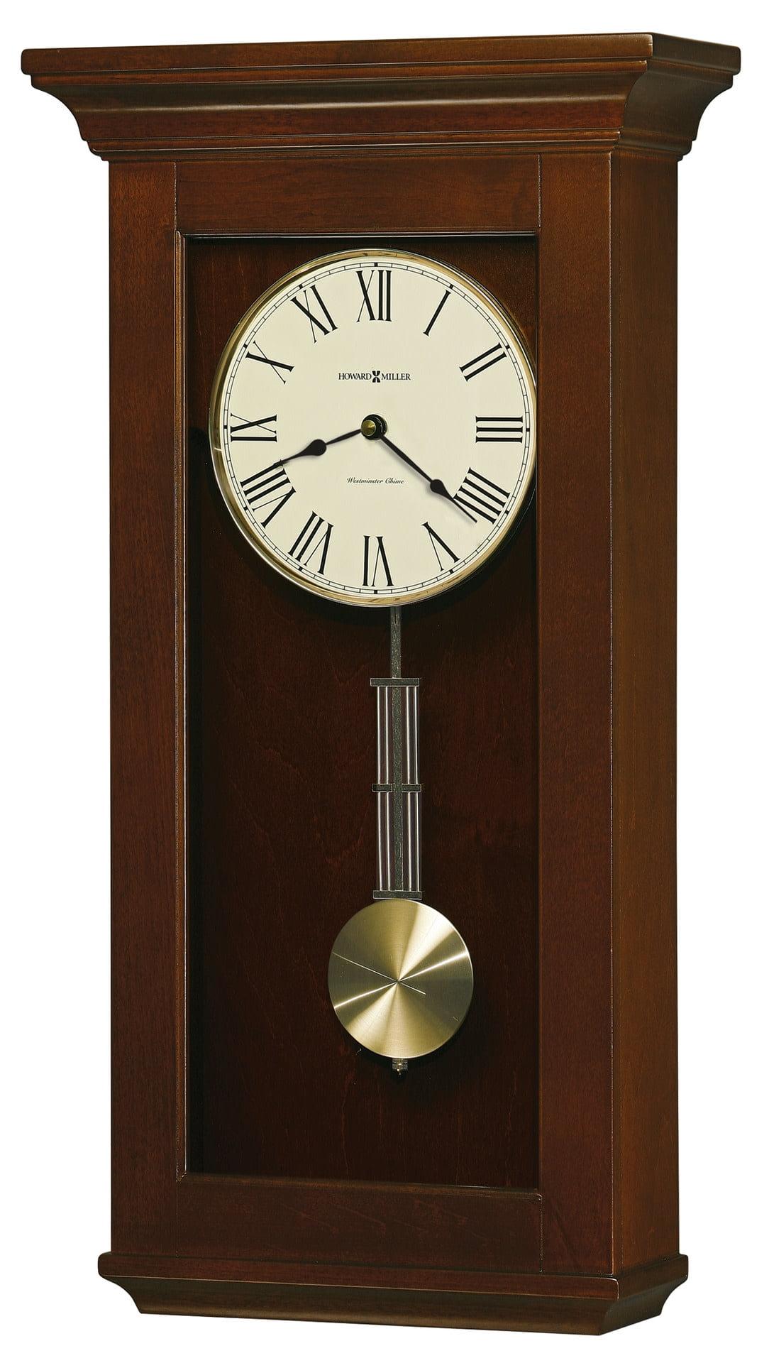 Howard Miller Continental Wall Clock 625468 Cherry Bordeaux