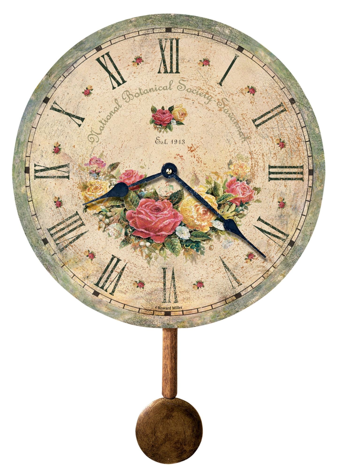 Howard Miller 620401 Savannah Botanical Society Vi Wall Clock 620401