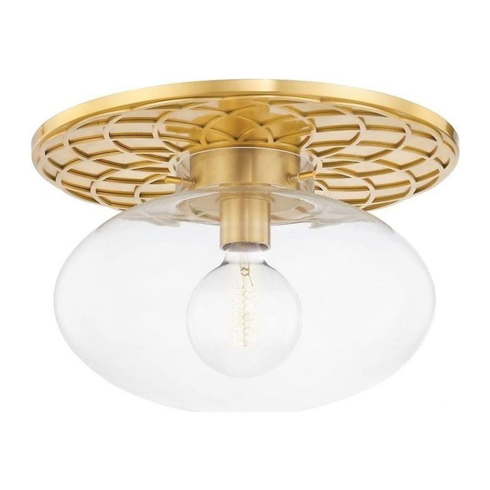 New Paltz 1 Light Semi Flush