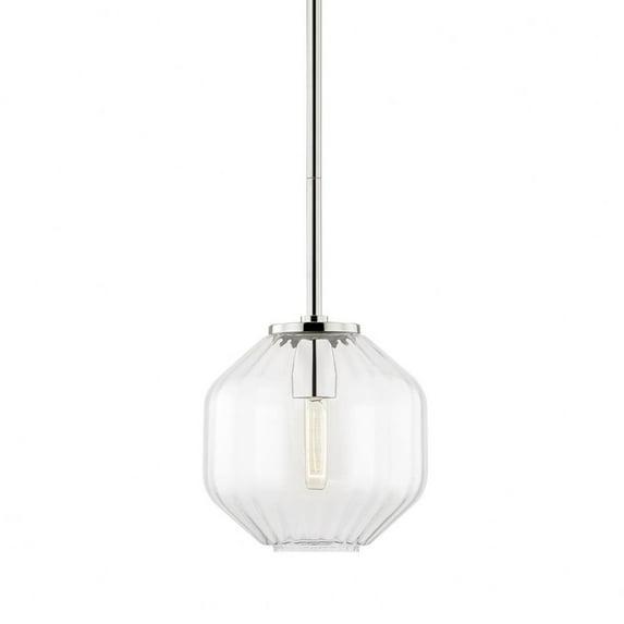 Belle Pendant Light - Polished Nickel