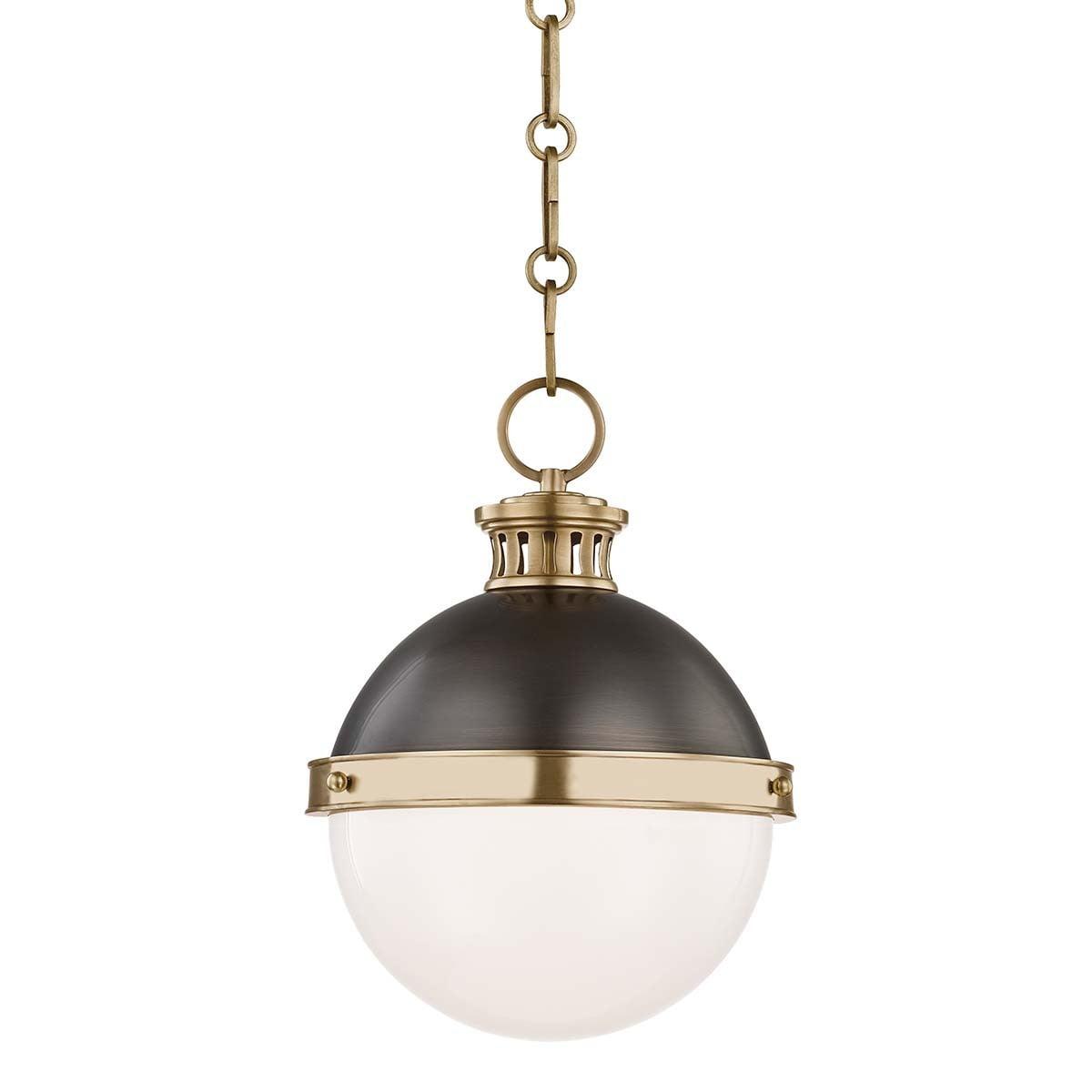 Manila Single Light Glass Dimmable Pendant