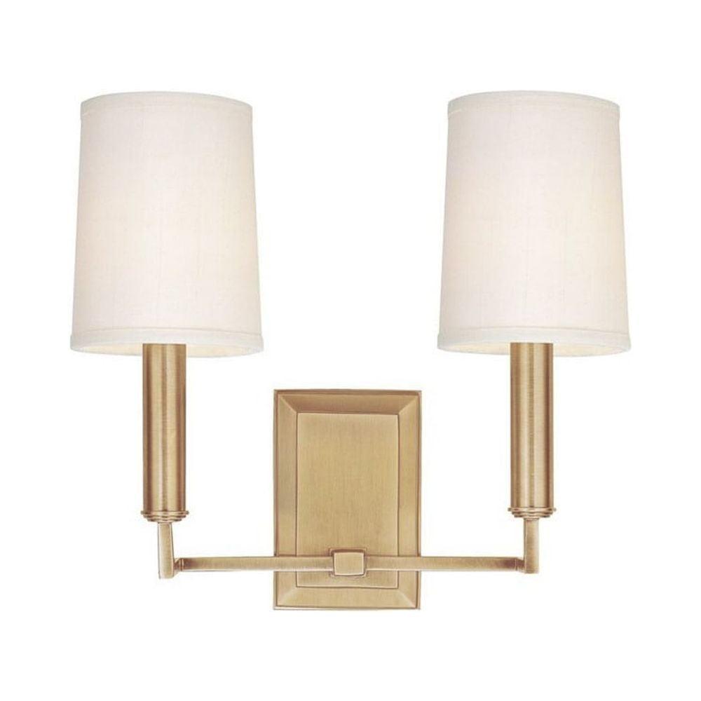 Charlie Double Sconce - Brass