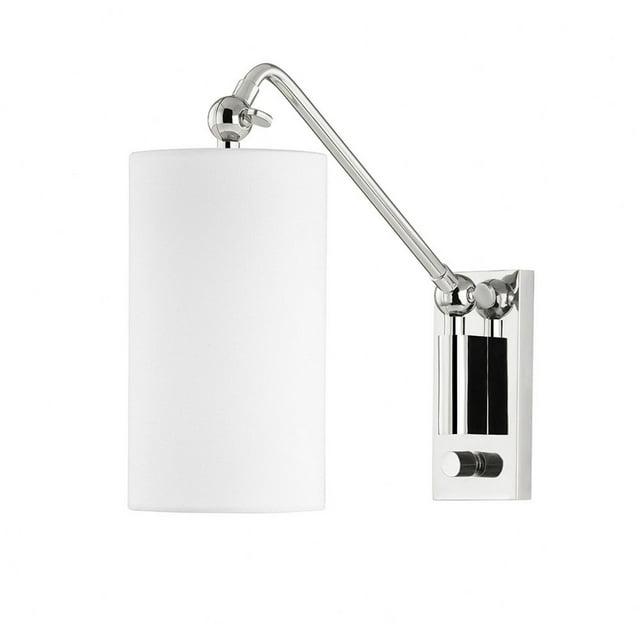 McNally Adjustable Sconce - Polished Nickel