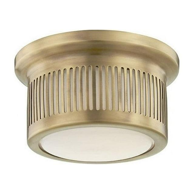 Solomita LED Glass Flush Mount (6'')