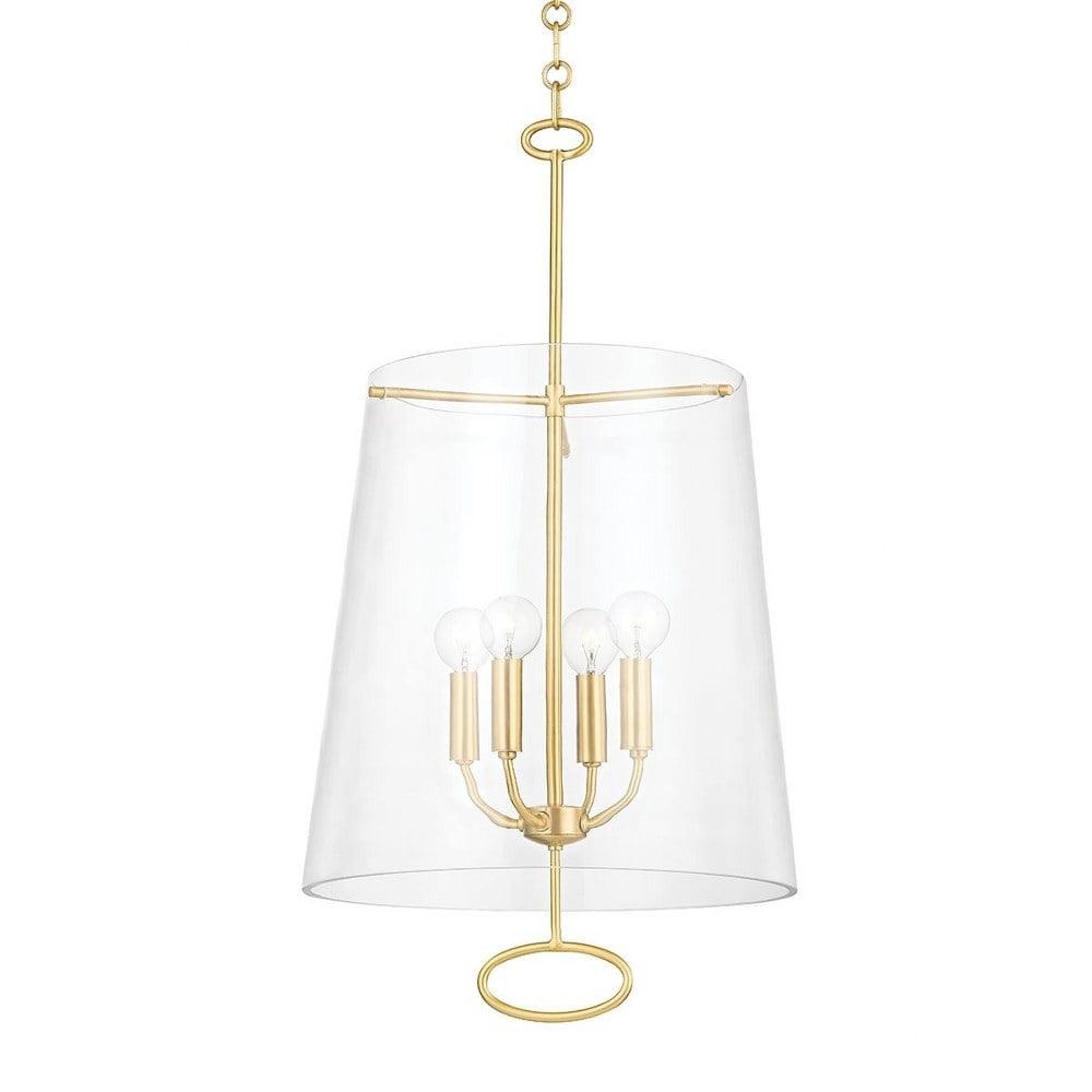 Howe Pendant Light - Antique Brass / Large