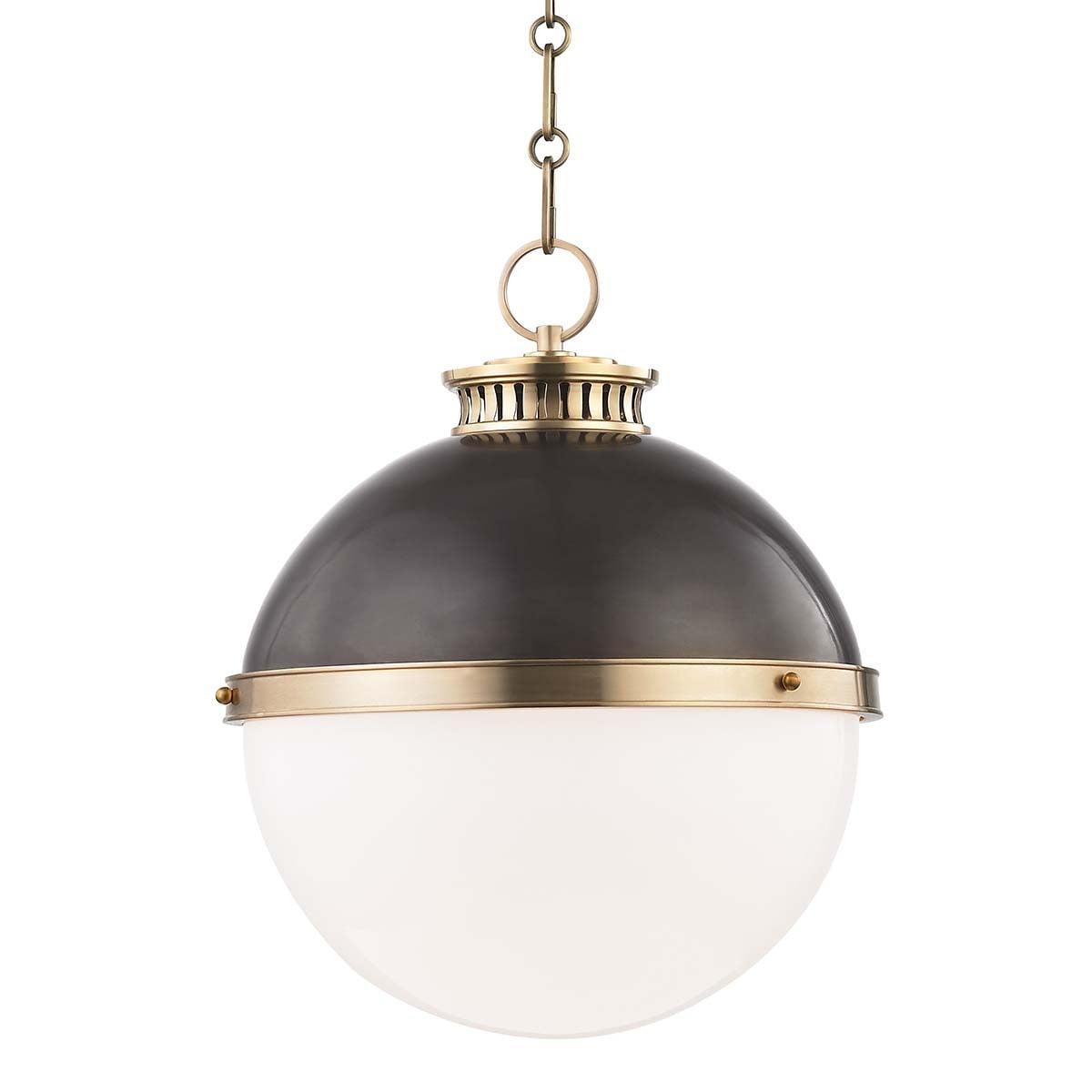 Manila Single Light Glass Dimmable Pendant