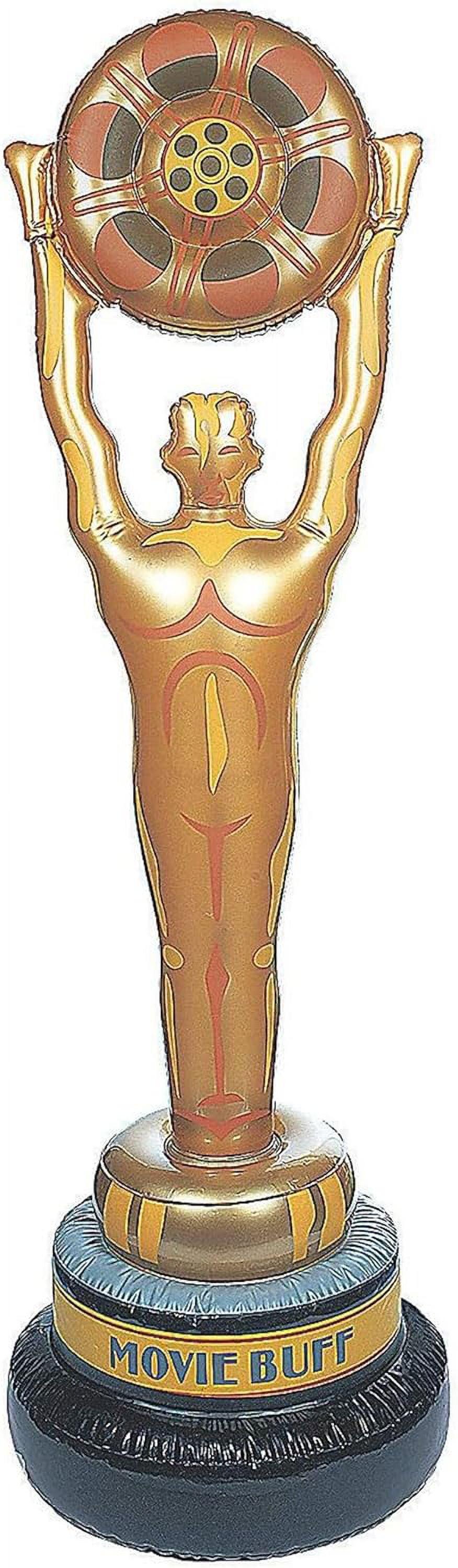 Huge Vinyl Inflatable Movie Buff Party Decoration (5 Feet Tall) Movie Night and Awards Party Decor, Party Favors