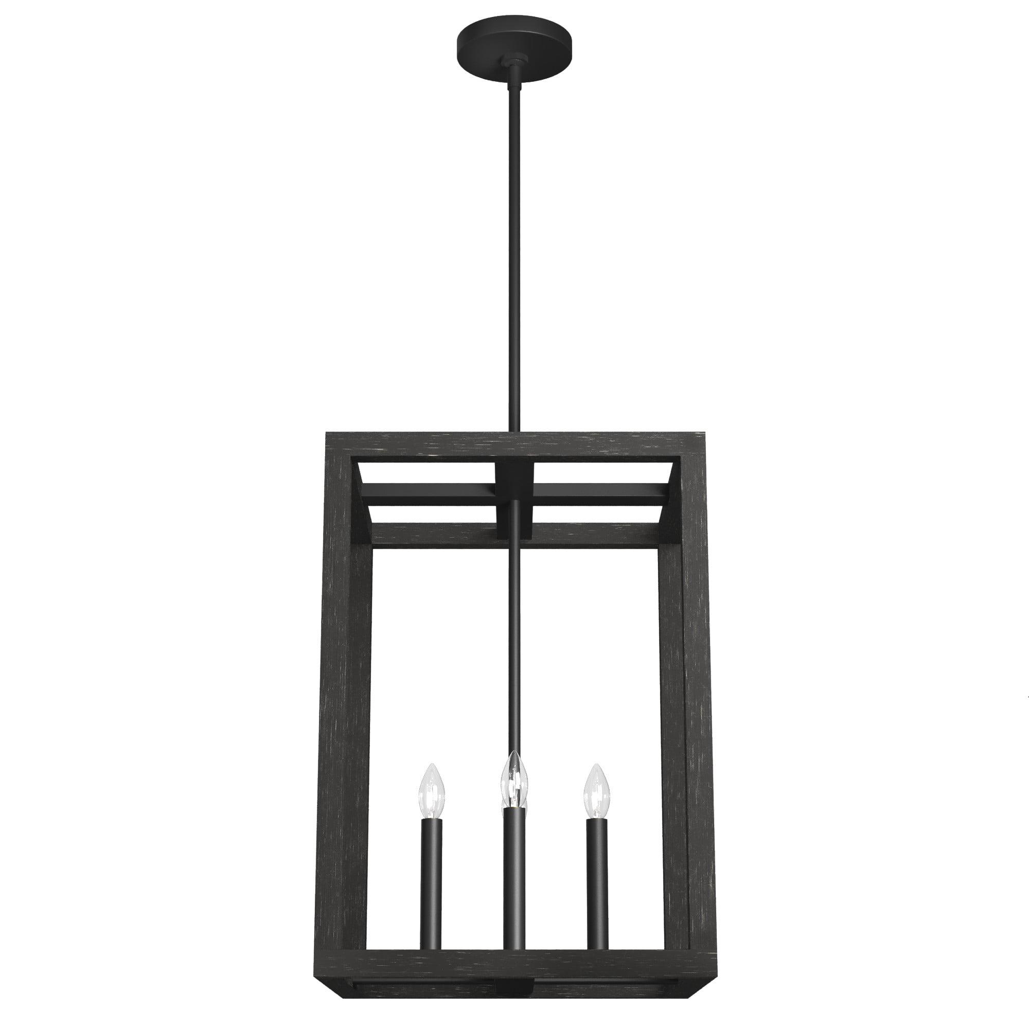 Squire Manor 4 - Light Lantern Rectangle Chandelier