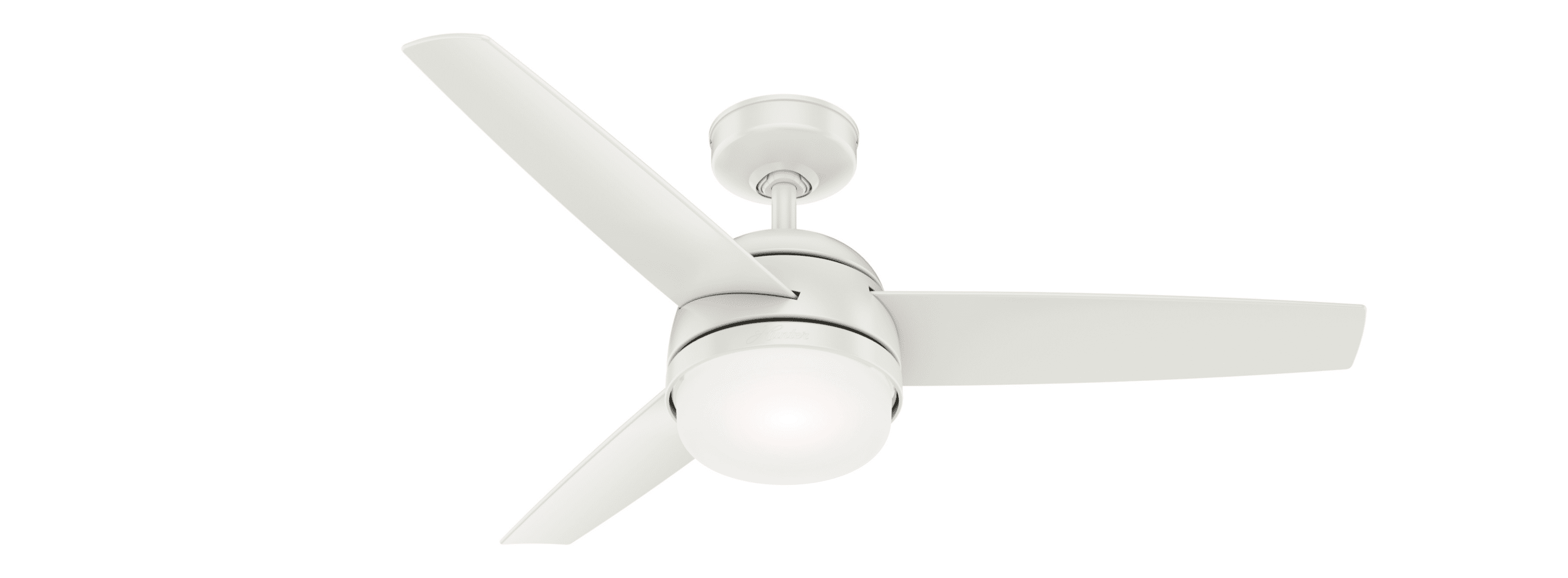 48" Midtown 3 - Blade Standard Ceiling Fan with Remote Control and Light Kit Included