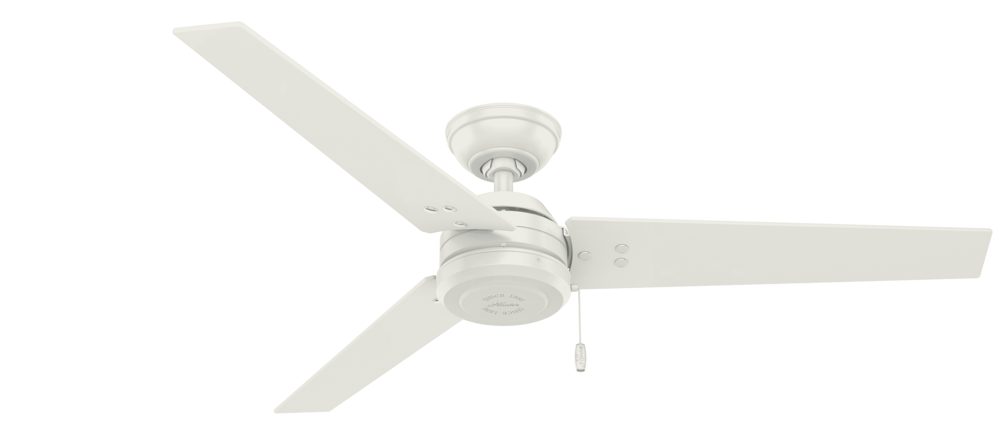 52" Cassius 3 - Blade Outdoor Standard Ceiling Fan with Pull Chain