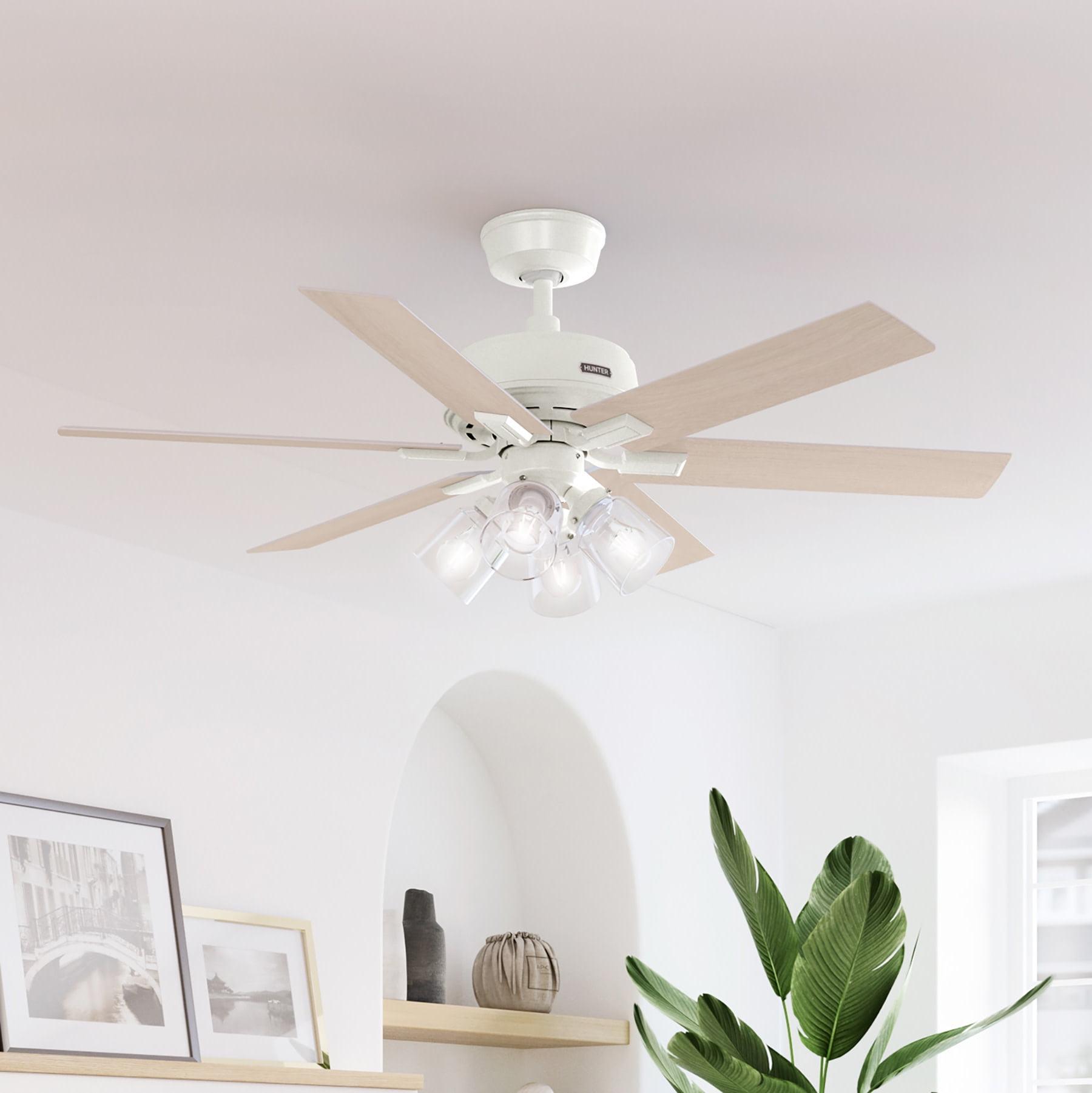 Hunter 52 Inch Fonthill ENERGY STAR® Hunterexpress Ceiling Fan With Lights And Remote