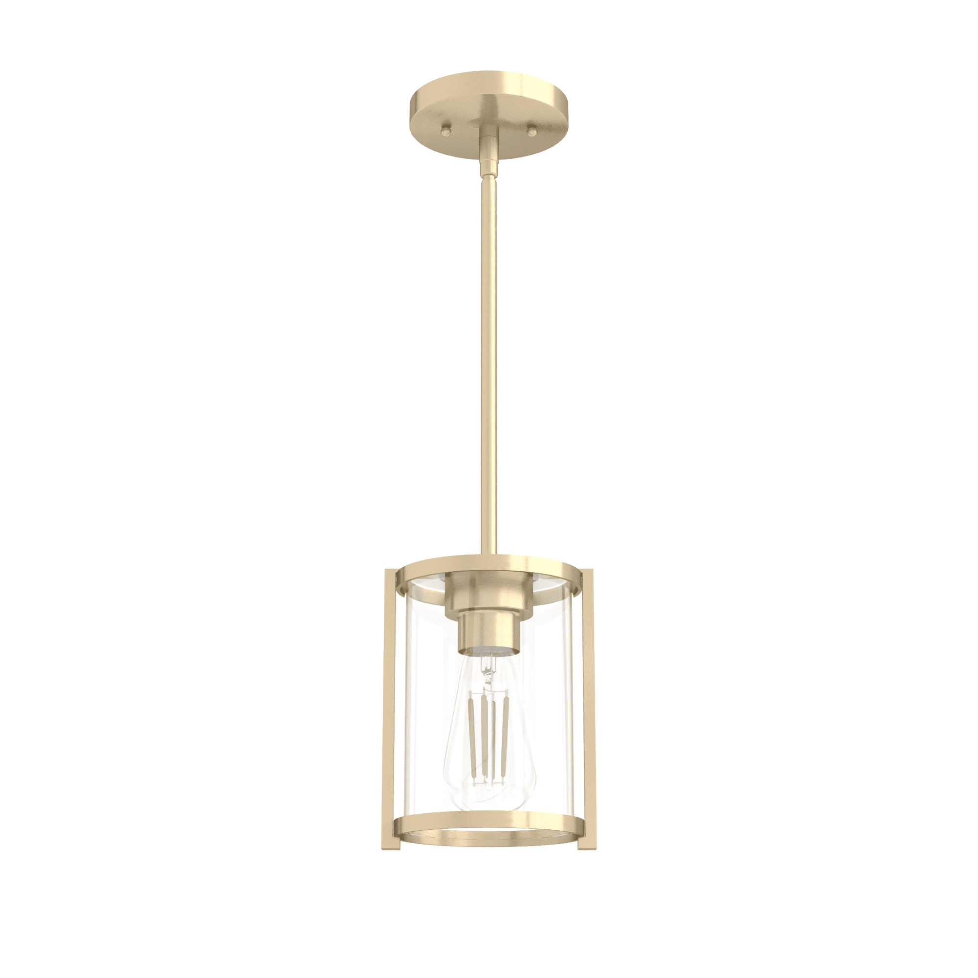 Astwood Clear Glass Mini Pendant Ceiling Light Fixture - Hunter Fan