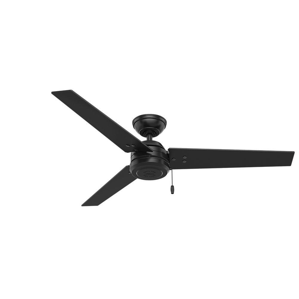 52" Cassius 3 - Blade Outdoor Standard Ceiling Fan with Pull Chain