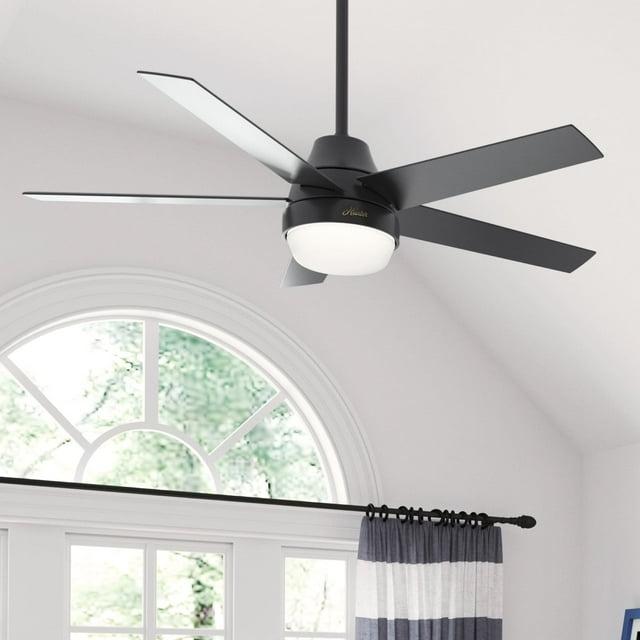 52" Aerodyne 5 - Blade Smart Standard Ceiling Fan with Lights and Remote