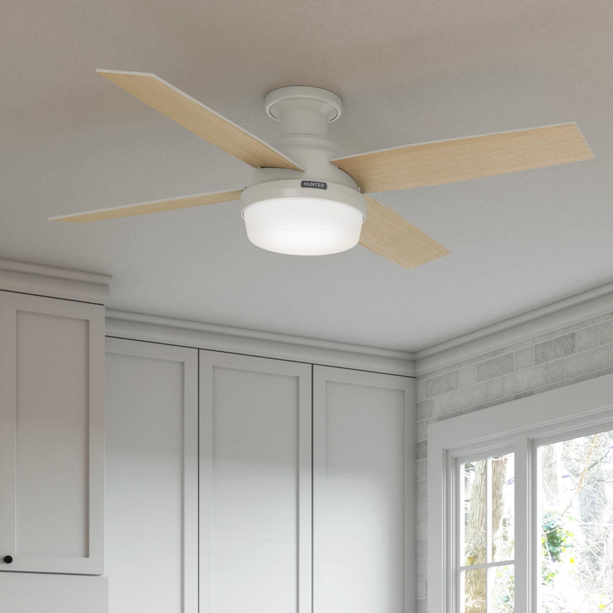 Kieous Gap Ceiling Fan with LED Lights