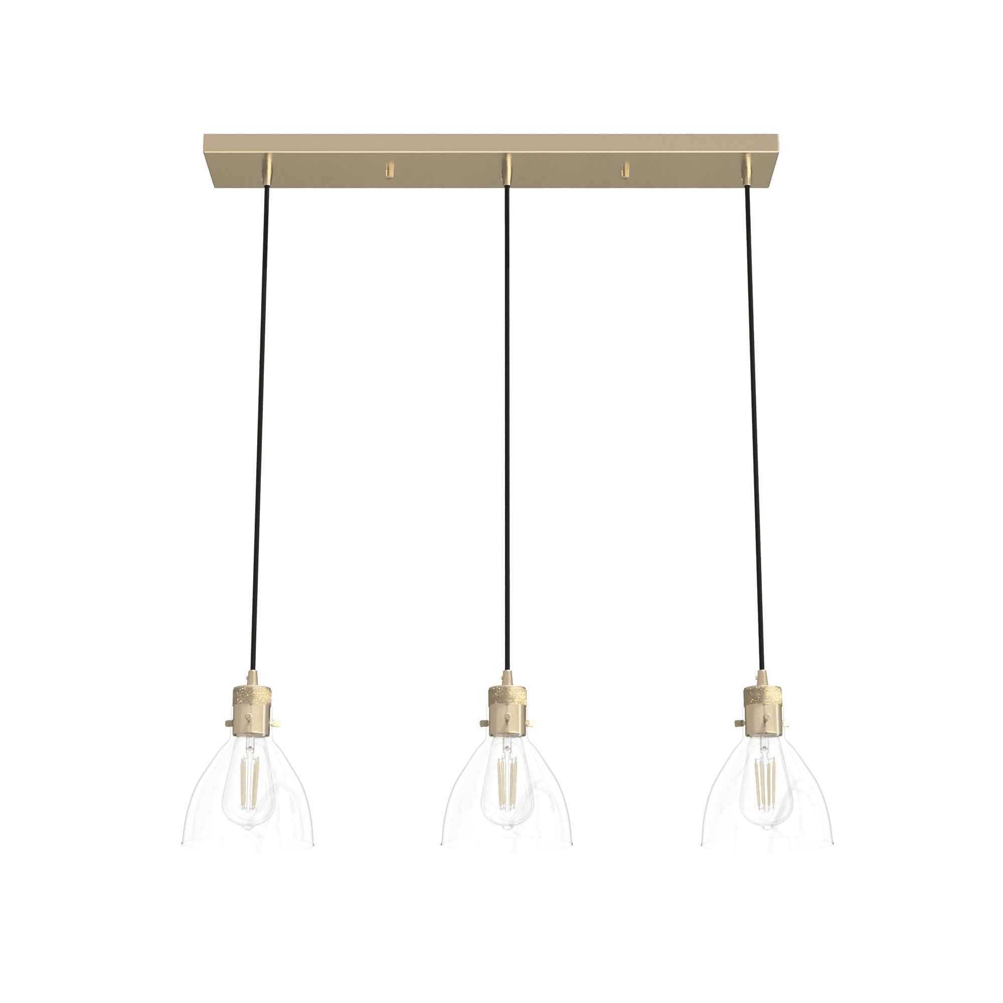 Van Nuys 3 Light Linear Cluster Pendant