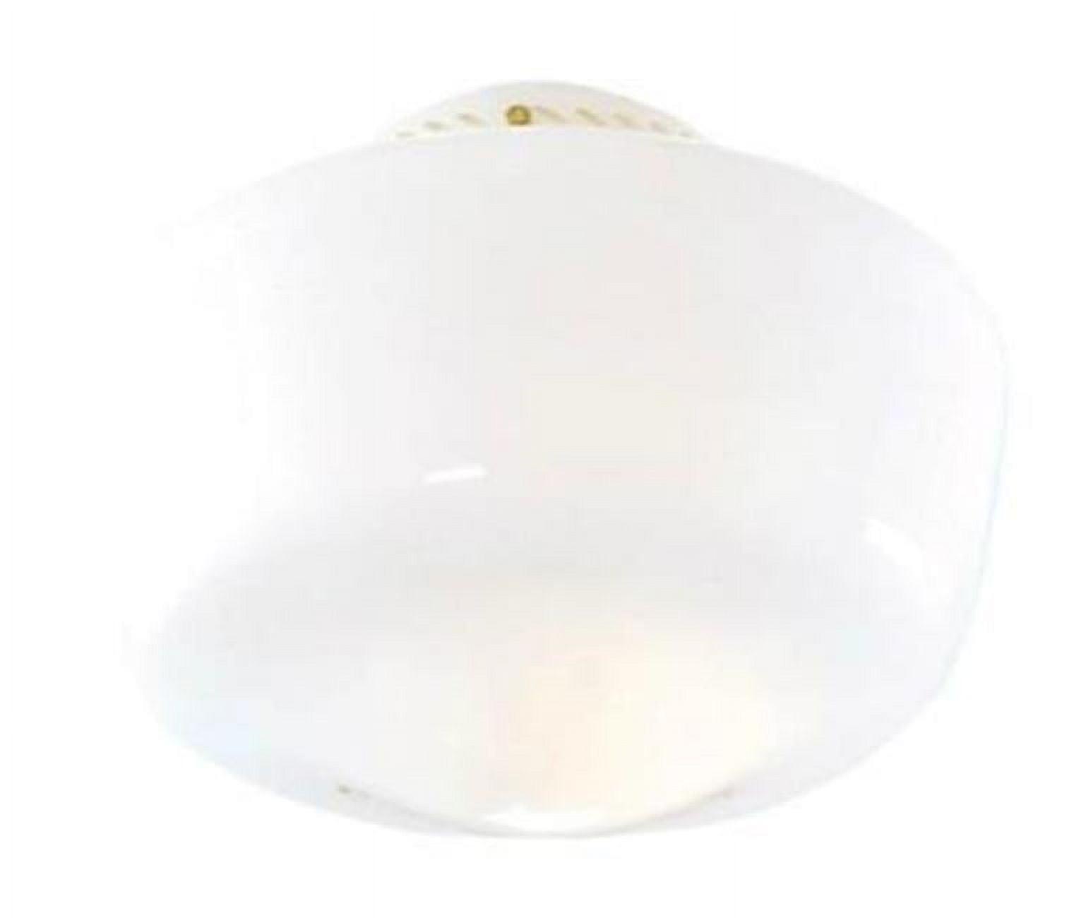 White Opal Glass Schoolhouse Globe Light Cover