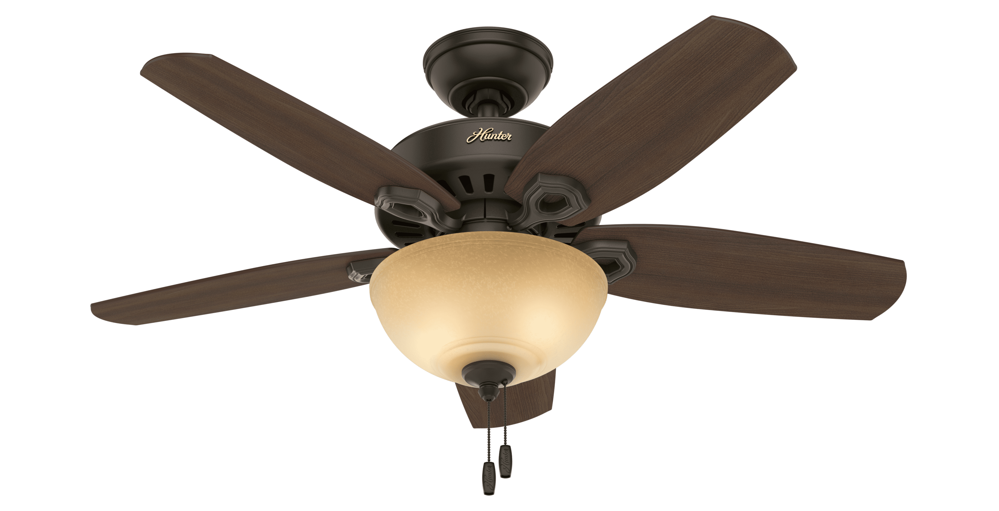 42" Builder 5 - Blade Standard Ceiling Fan with Pull Chain and Light Kit Included