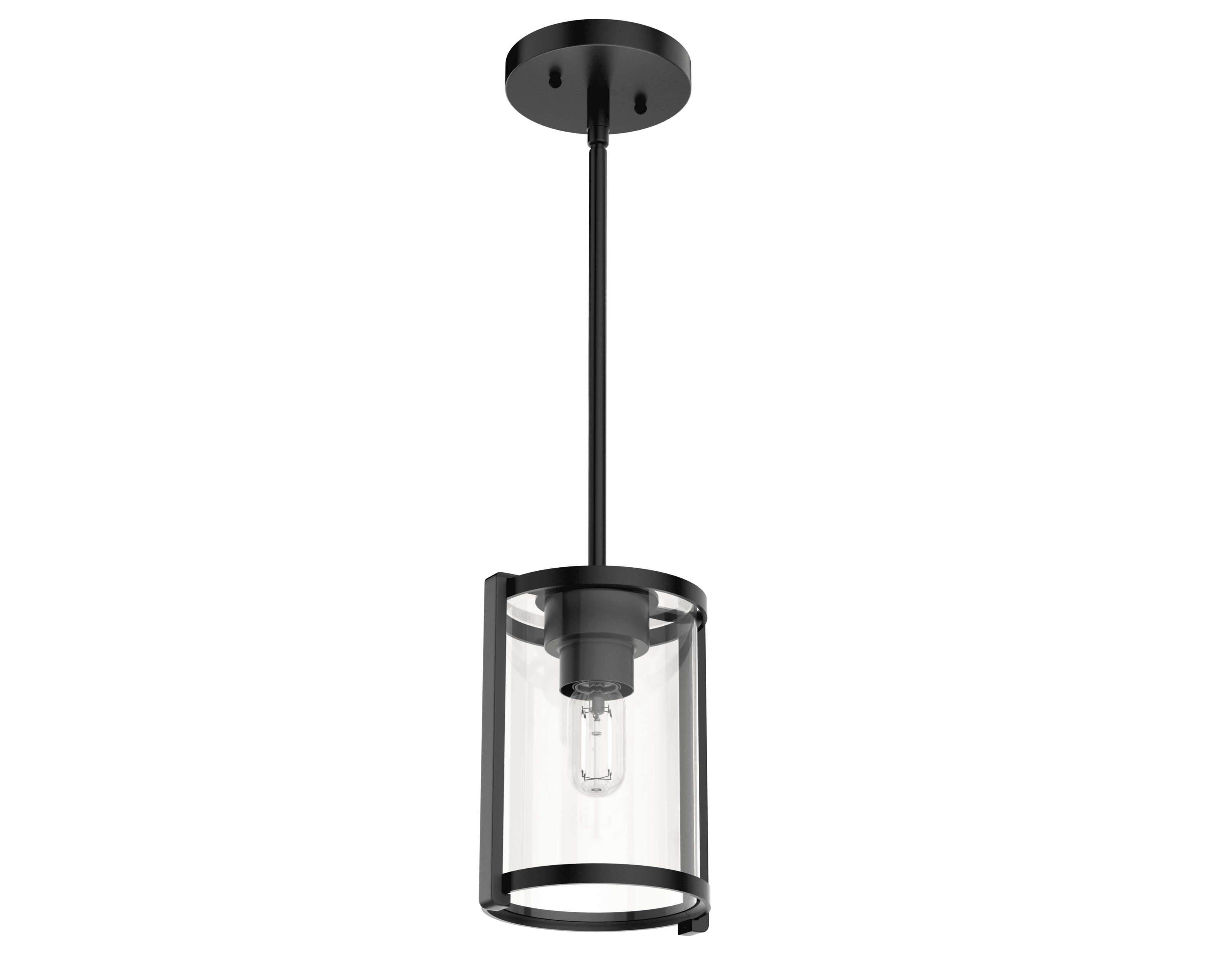 Astwood Clear Glass Mini Pendant Ceiling Light Fixture - Hunter Fan