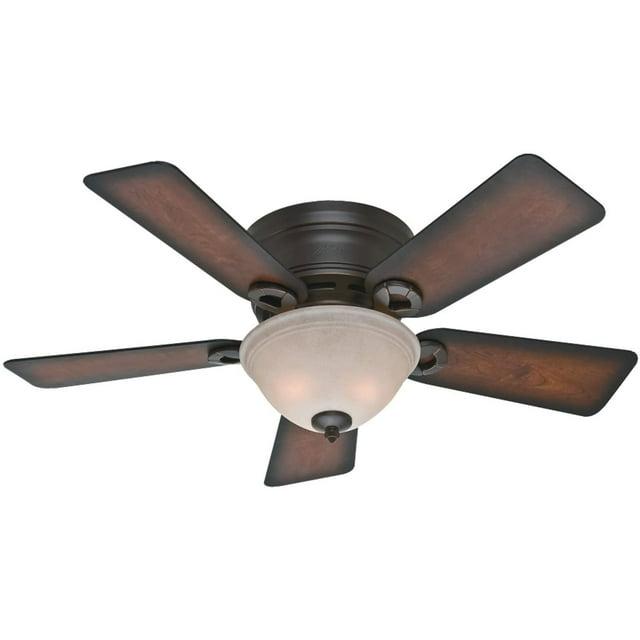 42'' Conroy 5 - Blade Flush Mount Ceiling Fan with Pull Chain and Light Kit Included