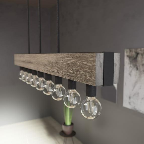 Hunter Fan Donelson 9 - Light Kitchen Island Linear Pendant