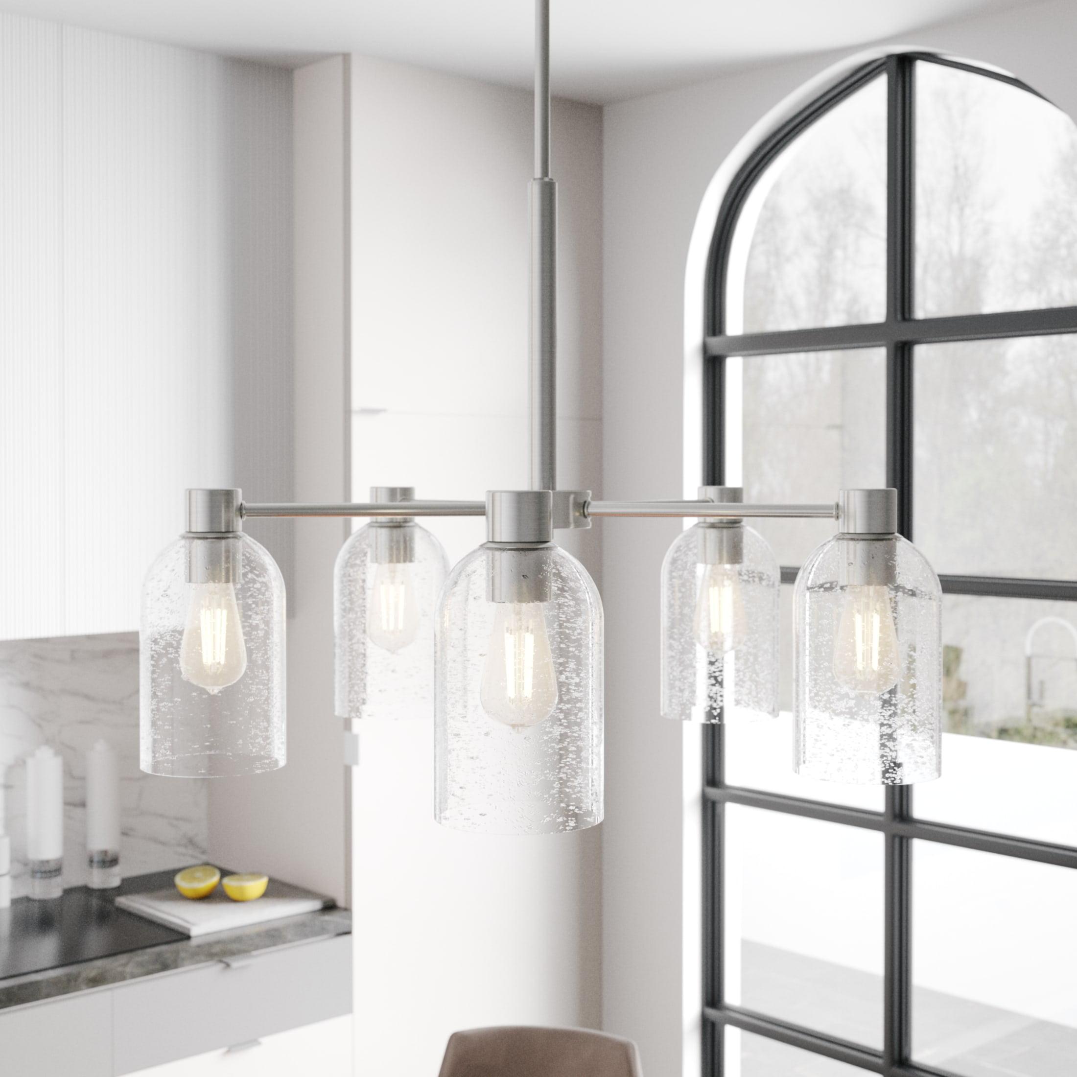 Hunter Fan Lochemeade 5 - Light Unique / Statemen Cylinder Chandelier