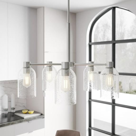 Hunter Fan Lochemeade 5 - Light Unique / Statemen Cylinder Chandelier