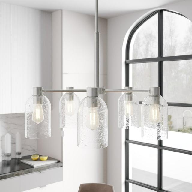 Hunter Fan Lochemeade 5 - Light Unique / Statemen Cylinder Chandelier