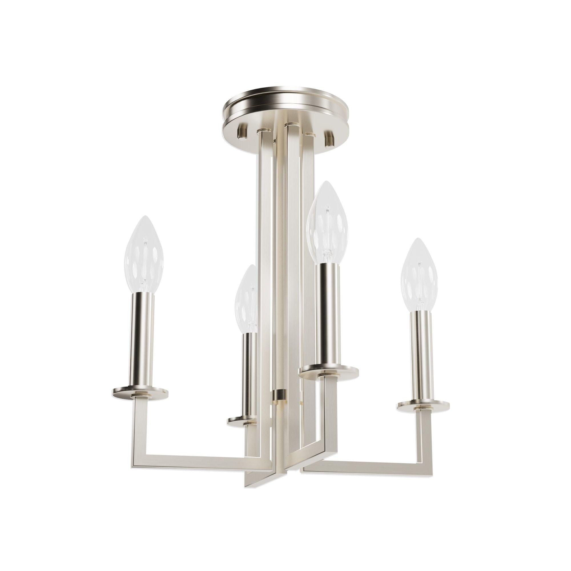 Hunter Fan 4 - Light Candle Style Classic Chandelier