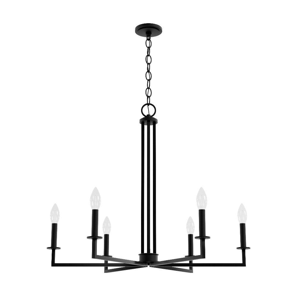 Hunter Fan 6 - Light Geometric Classic Chandelier