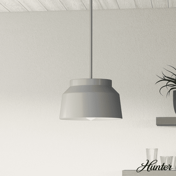 Hunter Fan Cranbrook 1 - Light Single Bell Pendant