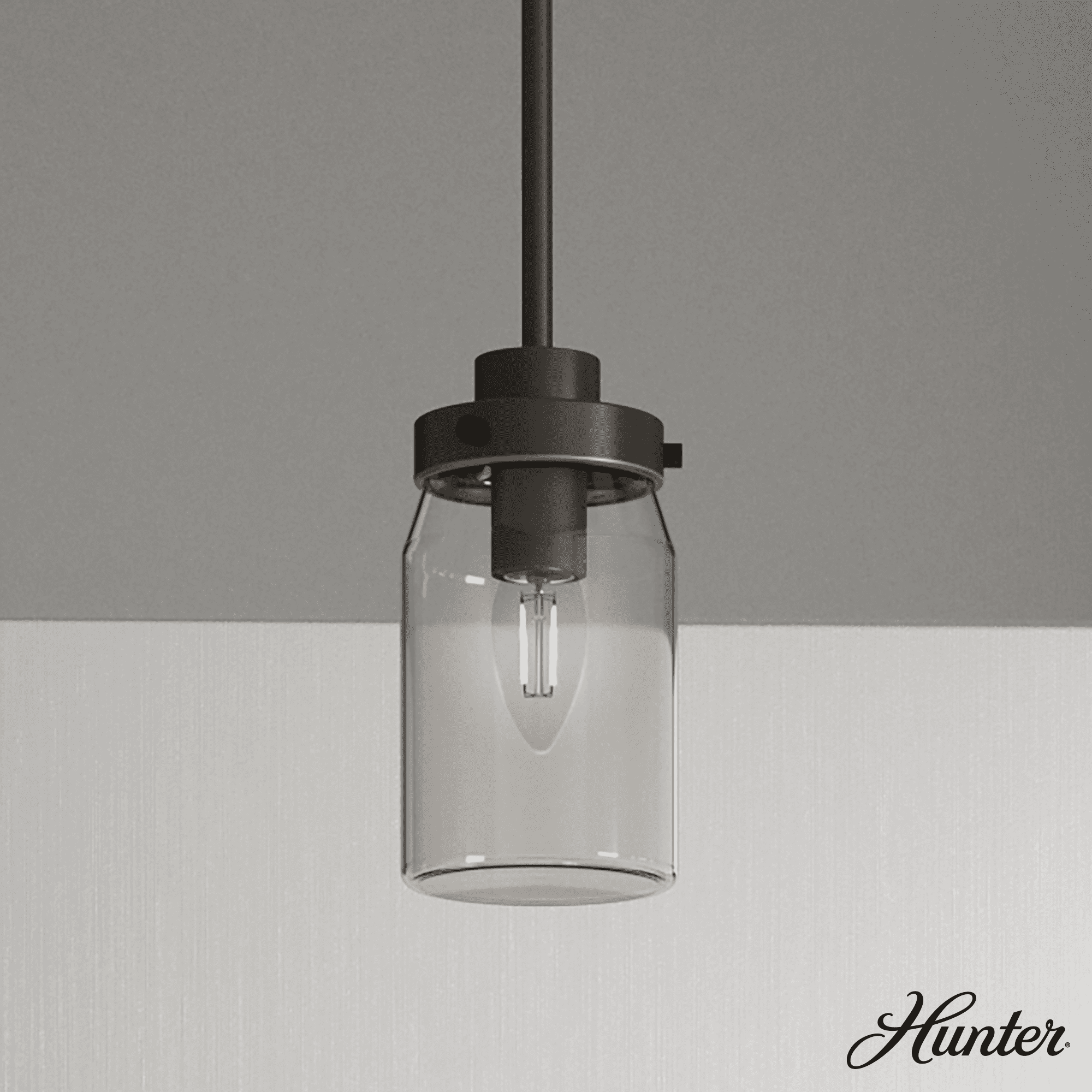 Devon Park 1 - Light Single Jar Pendant