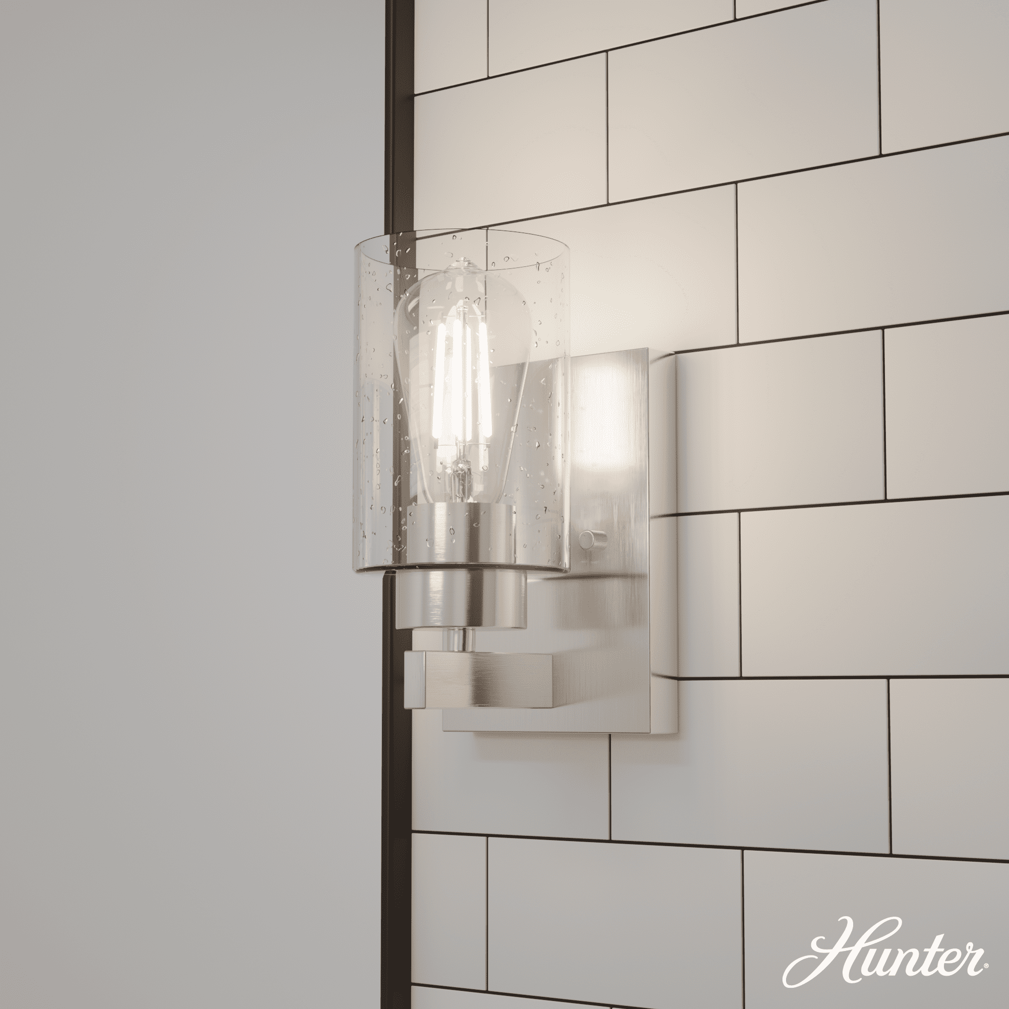 Hartland Aluminum Metal Armed Wall Sconce