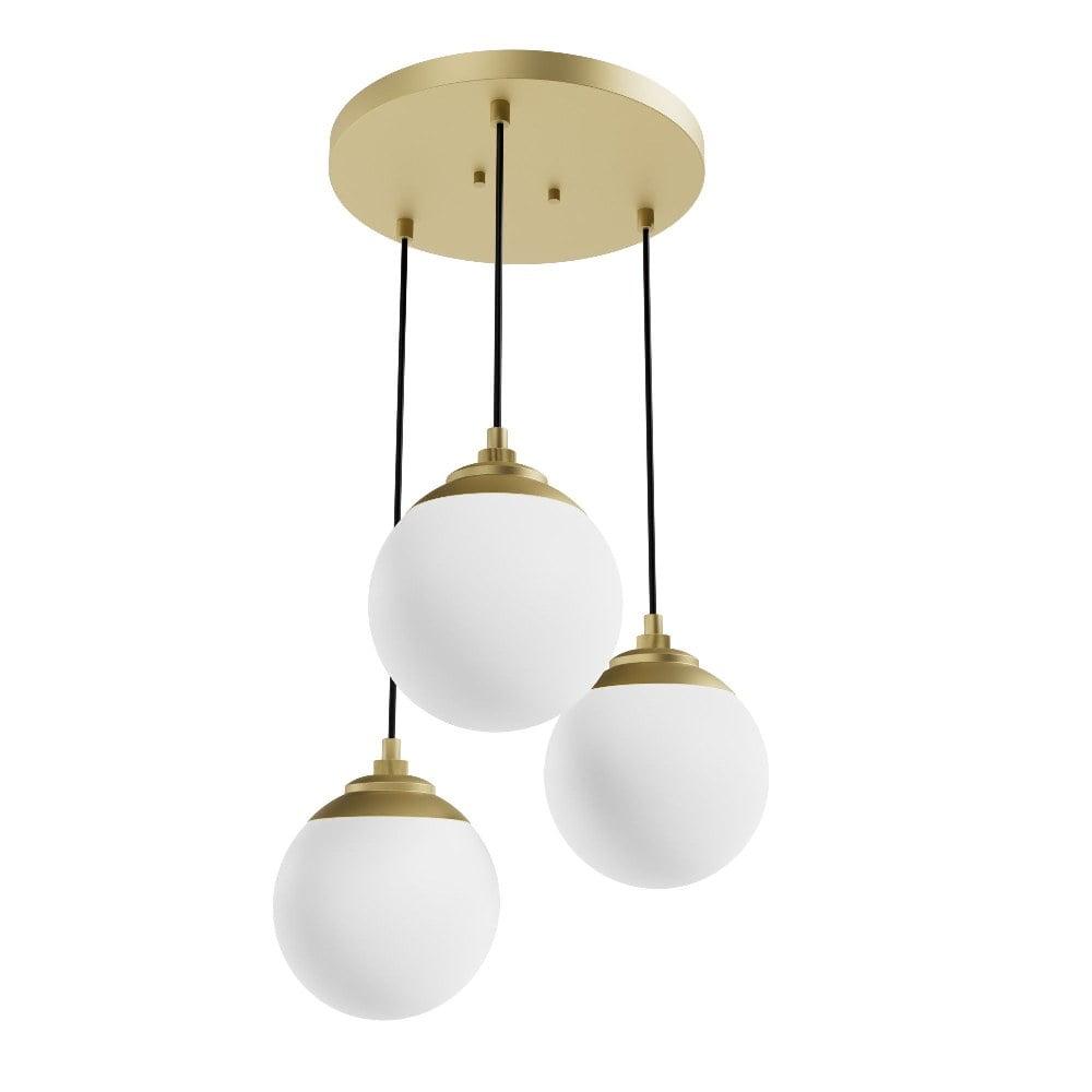 Hepburn 3 - Light Cluster Globe Pendant