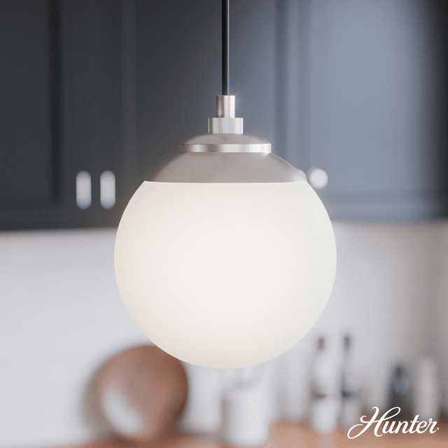 Hunter Fan Hepburn 3 - Light Linear Globe Pendant