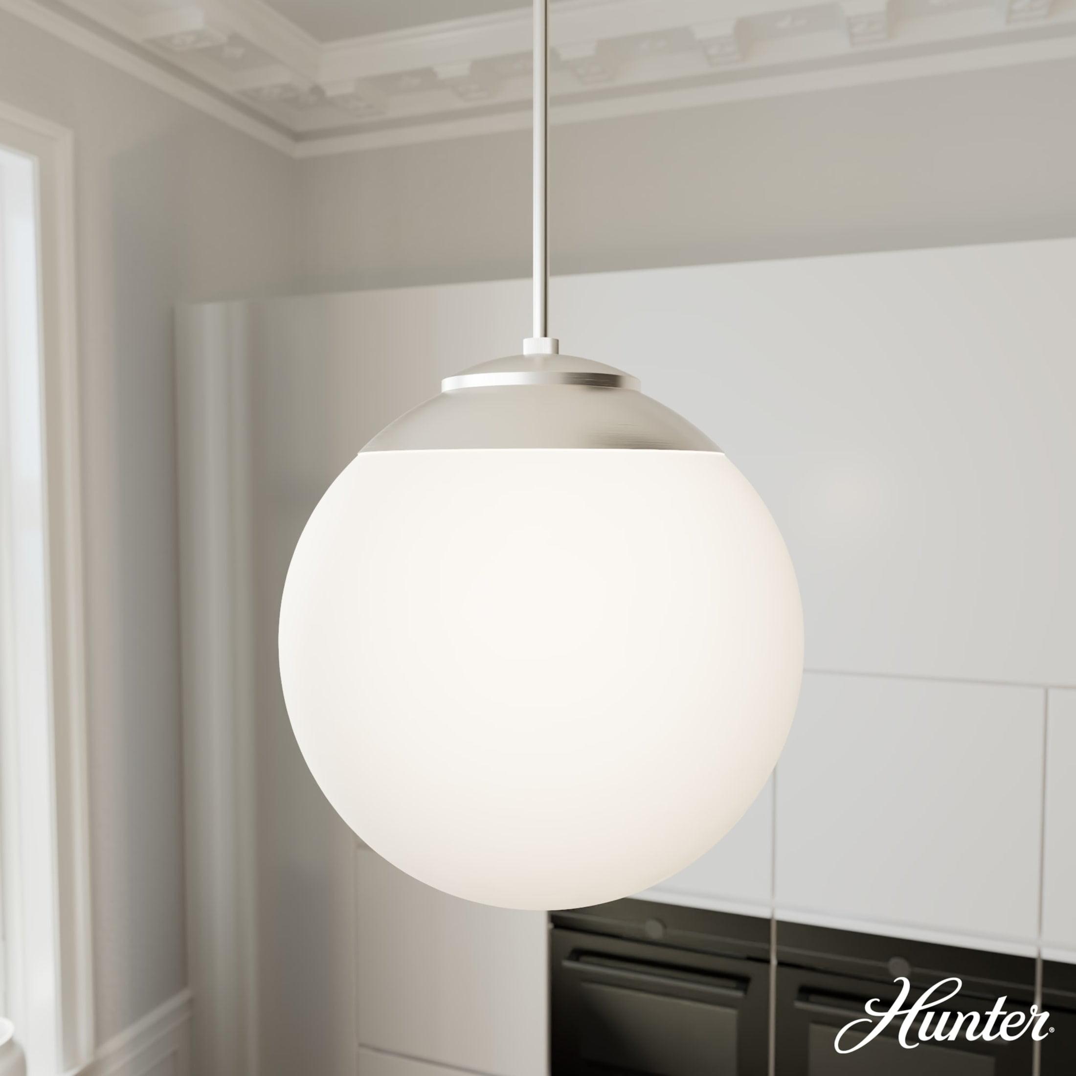 Hunter Fan Hepburn 1 - Light Sphere Globe Pendant