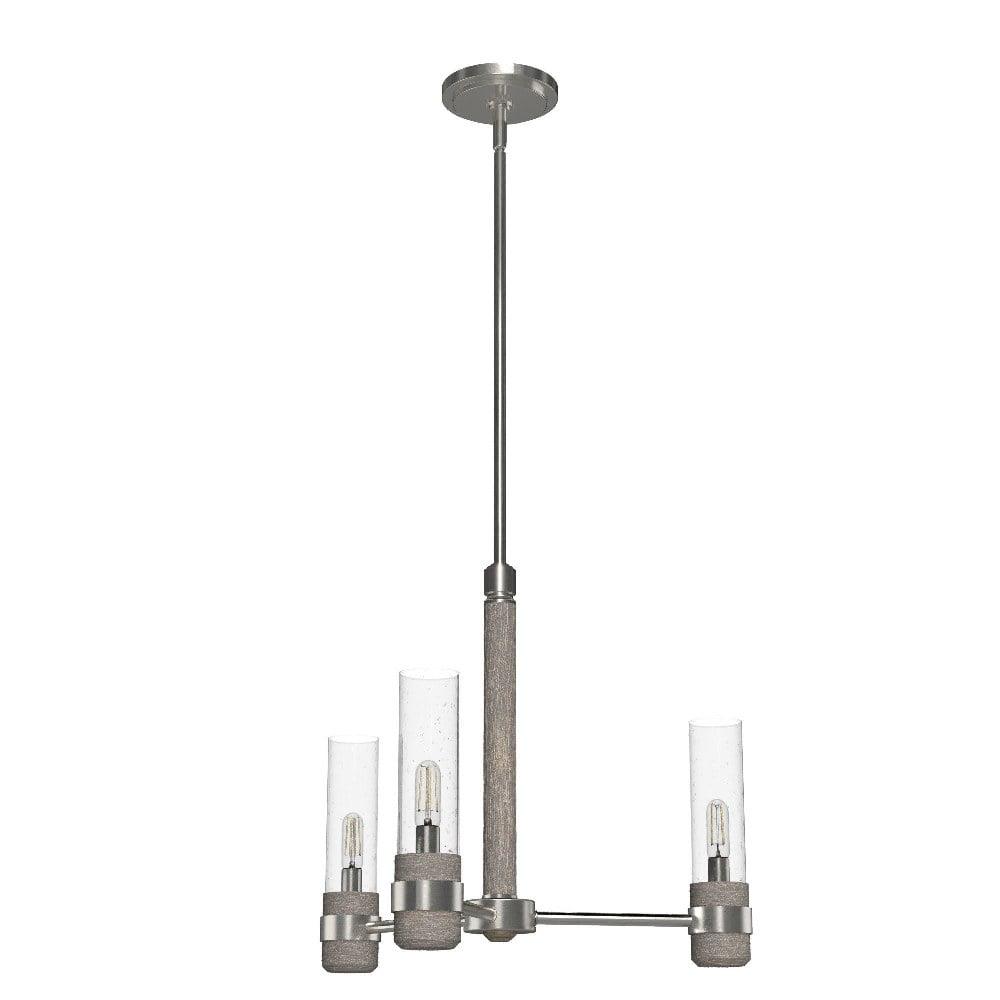 Hunter River Mill 3 Light Chandelier Ceiling Light Fixture