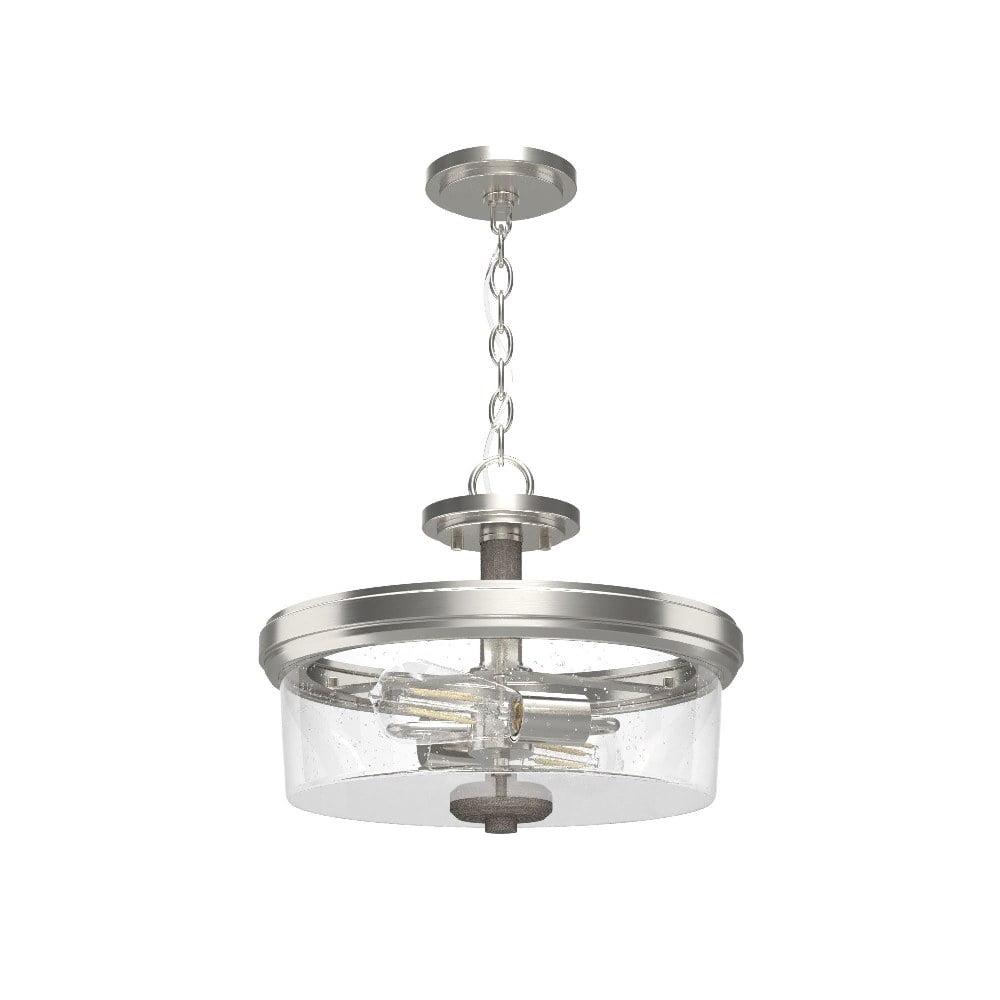 Hunter Fan River Mill 2 Light 15" Semi Flush Mount