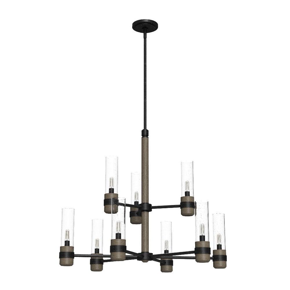 River Mill 9 Light 2 Tier Candle Style Classic / Traditional Chandelier