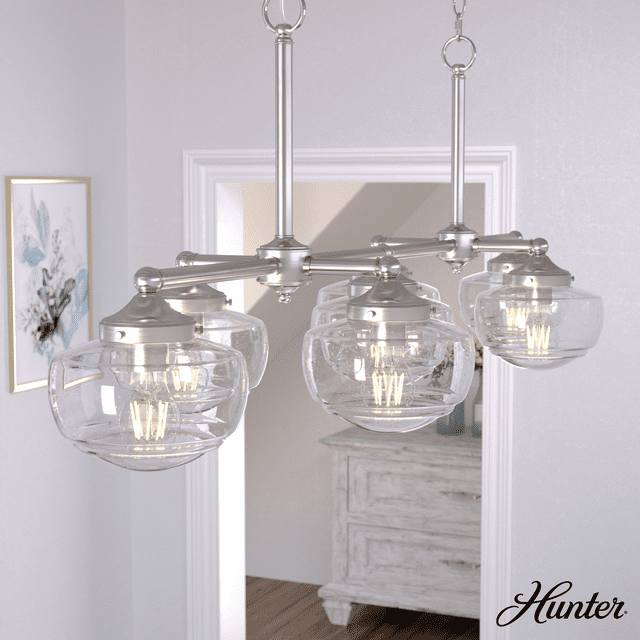 Saddle Creek 7 - Light Kitchen Island Linear Pendant