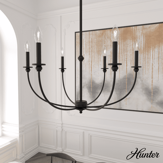 Hunter Southcrest 6 Light Chandelier Ceiling Light Fixture