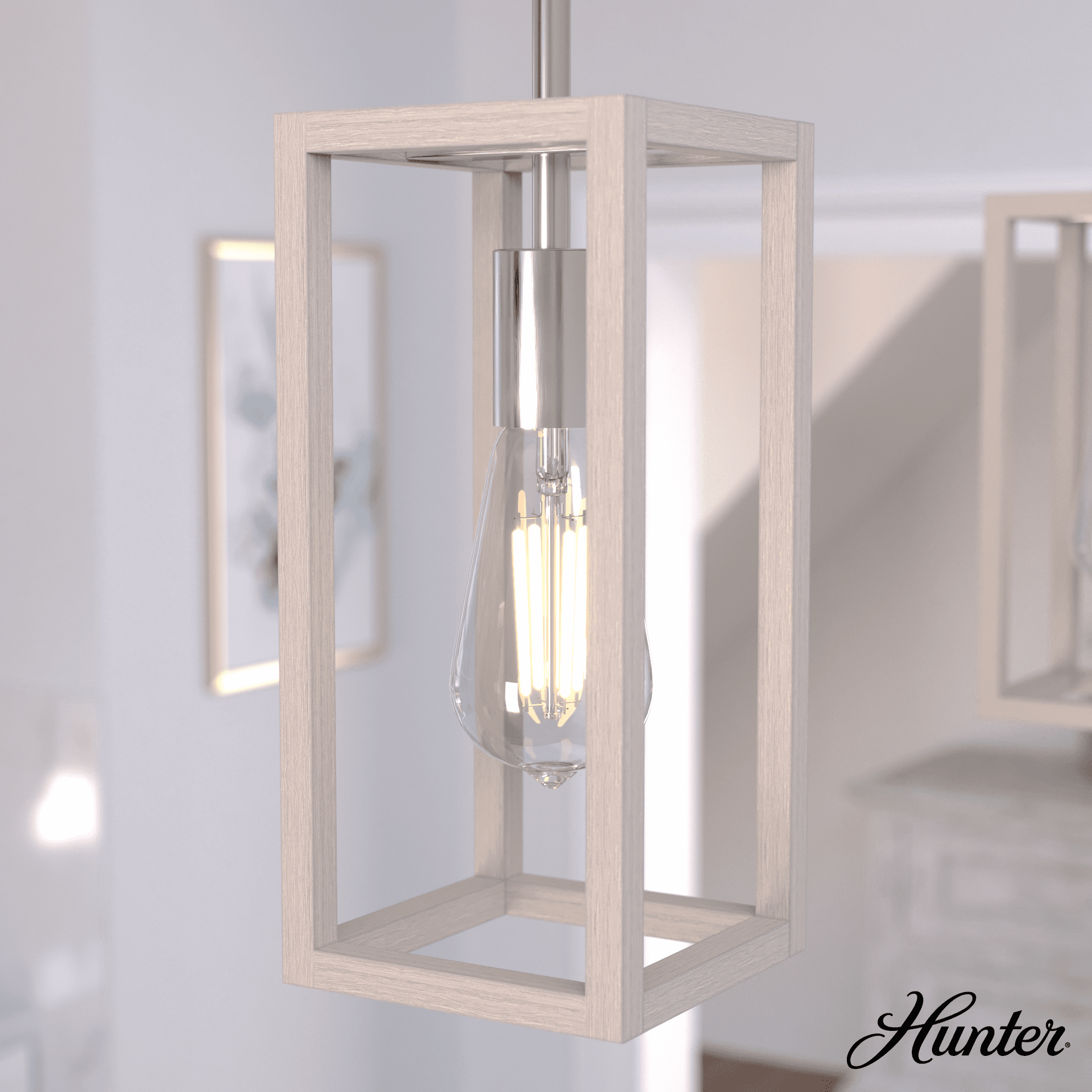 Squire Manor 1 - Light Rectangle Mini Pendant