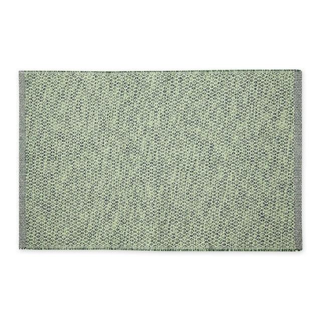 Design Imports Miniature Diamonds - Hunter Green - 2 X 3 Ft
